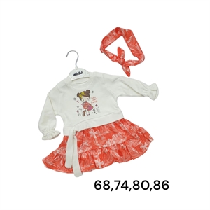 Sukienka niemowlęcy  68-86cm