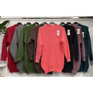 Tunika damska sweterkowa - Produkt Włoski